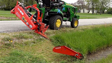 sickle mower for compact tractor